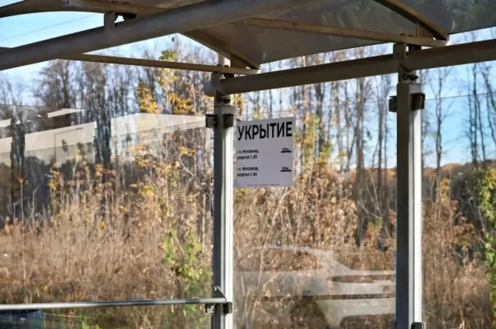 В Самаре на остановках размещают адреса ближайших укрытий
